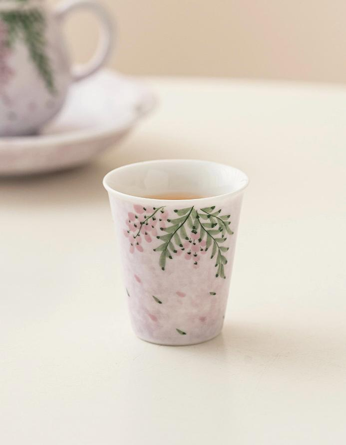 Blush Willow Blossom Mini Tea Cup - Image 3