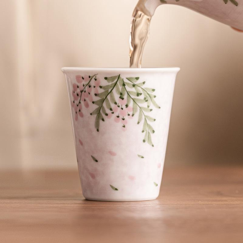 Blush Willow Blossom Mini Tea Cup - Image 4