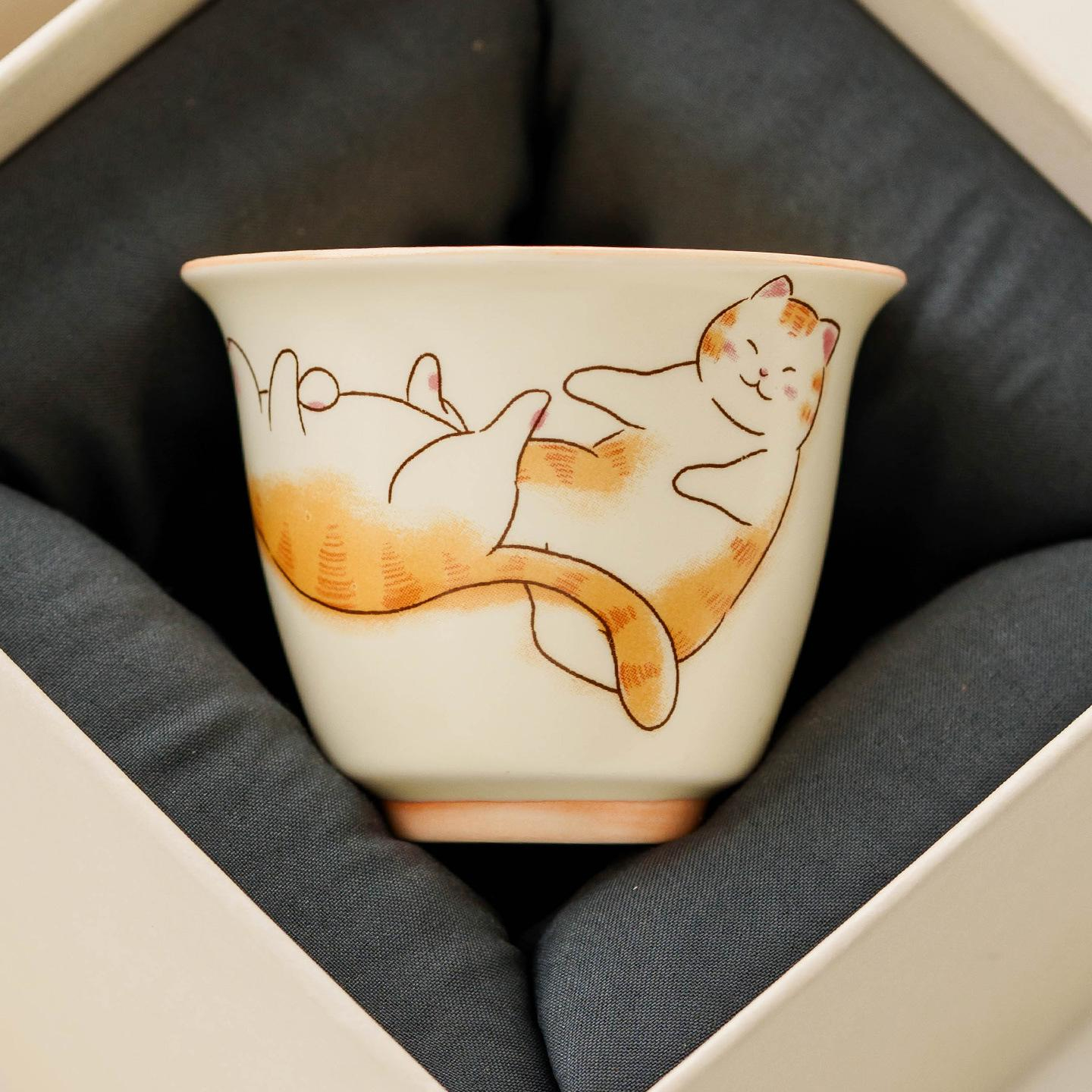 Strawberry Blossom Mini Tea Cup - Image 2