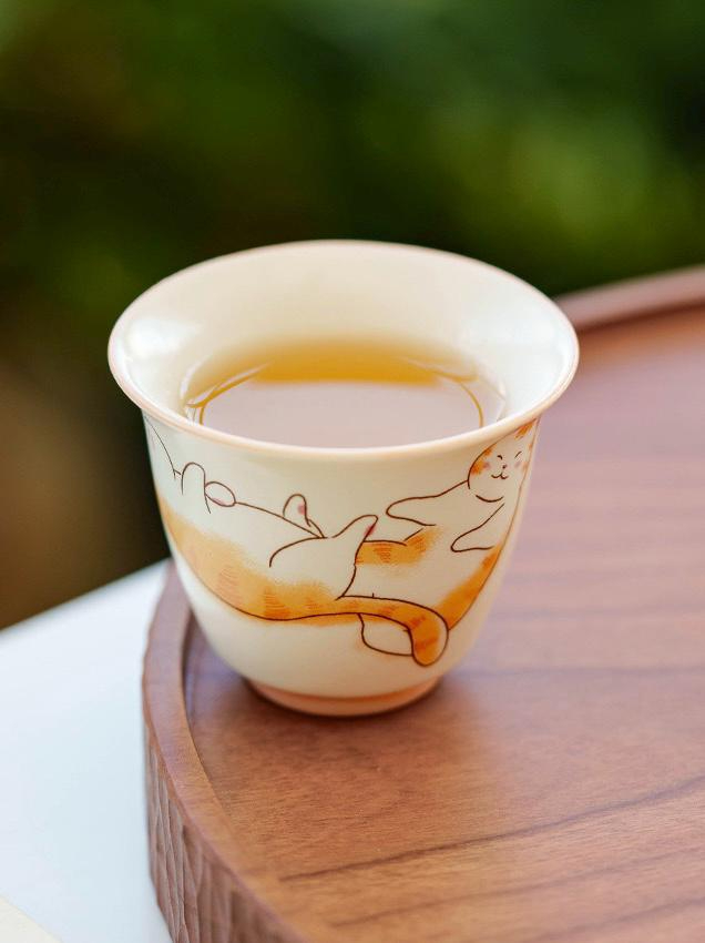 Strawberry Blossom Mini Tea Cup - Image 3