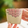 Blush Grape Blossom Ceramic Tea Cup