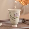 Magnolia Blossom Mini Ceramic Tea Cup
