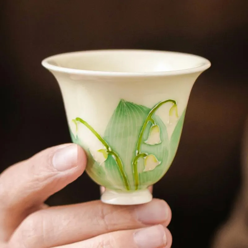 Lily of the Valley Mini Tea Cup