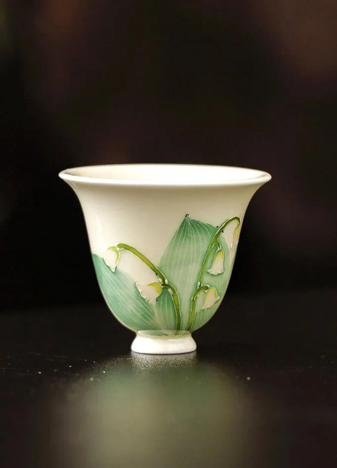 Lily of the Valley Mini Tea Cup - Image 2