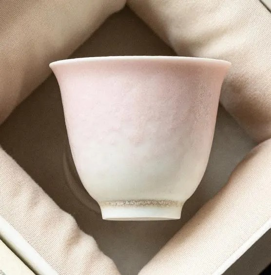 Blush Pink Mini Tea Cup - Image 2