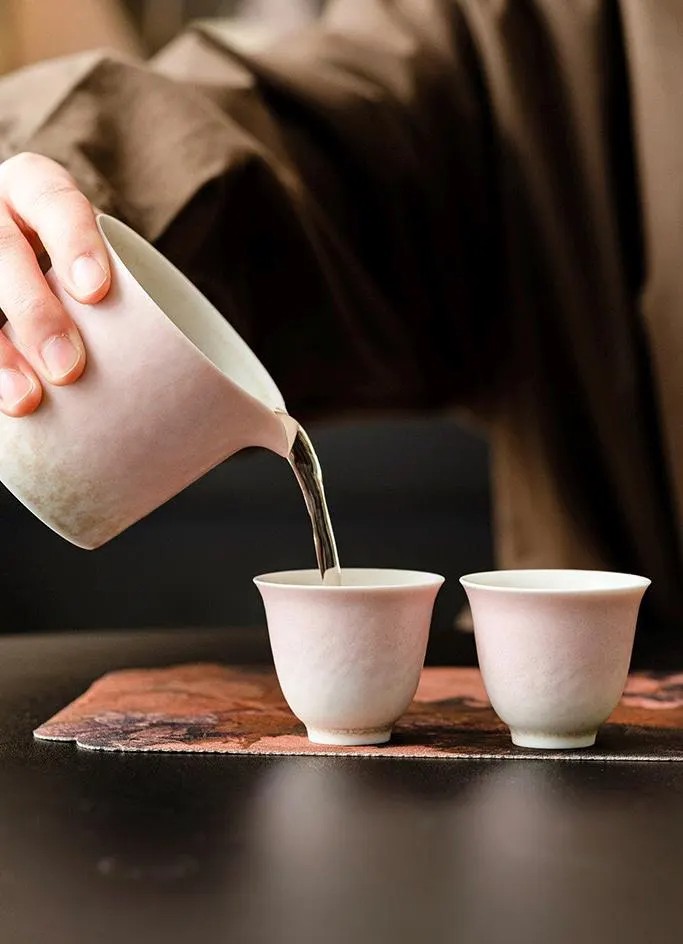 Blush Pink Mini Tea Cup - Image 4